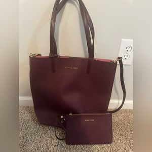 Michael Kors Purse and mini wallet